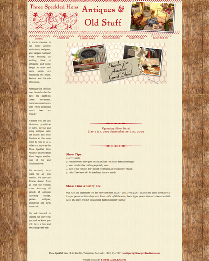Old Home Page Sample