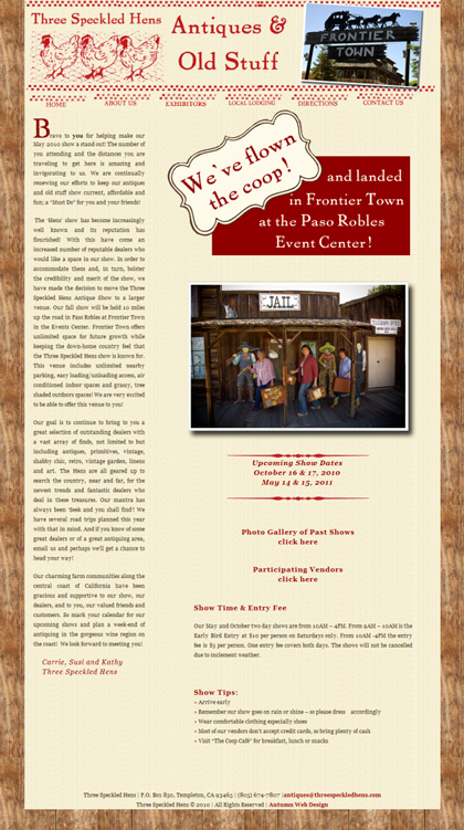 New Home Page Sample