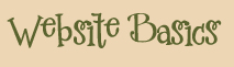 Website Basics